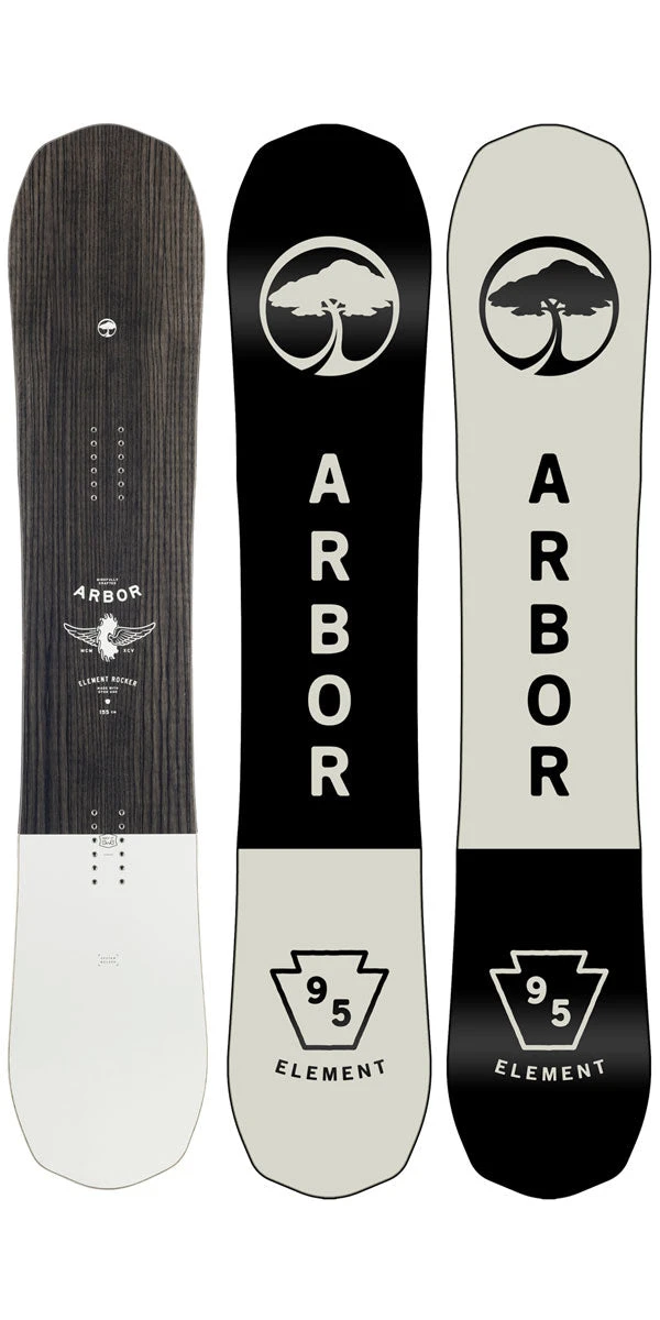 Arbor Element Rocker 2024 Snowboard 3 Arbor Element Rocker 2024 Snowboard