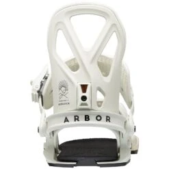Arbor Hemlock 2023 Snowboard Bindings - White -JD Snowboards Shop 013576522135 3