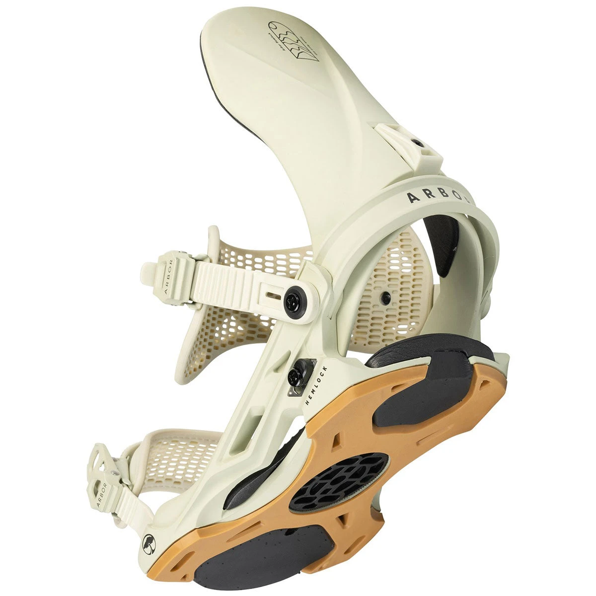 Arbor Hemlock 2024 Snowboard Bindings - Frank April 2 Arbor Hemlock 2024 Snowboard Bindings - Frank April