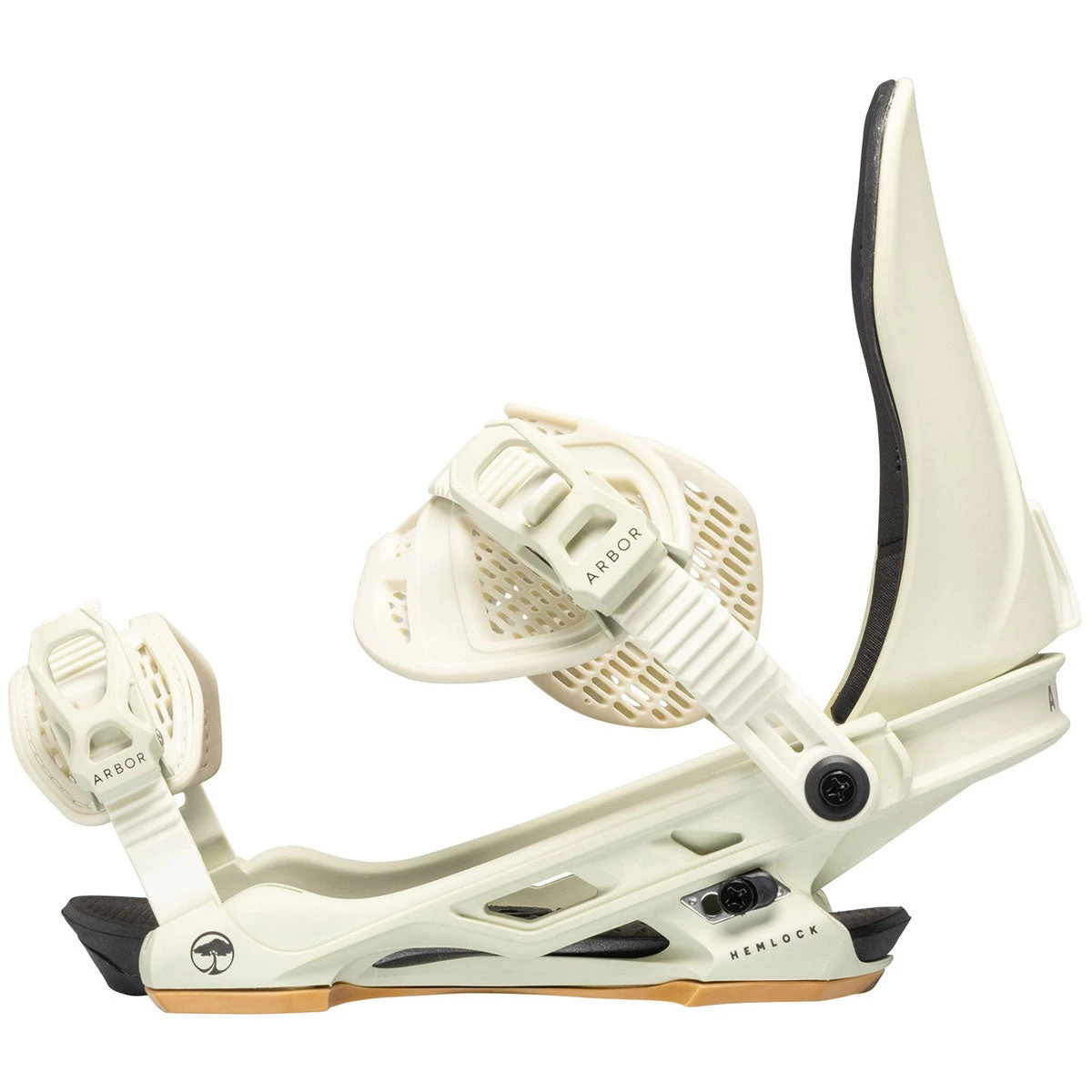 Arbor Hemlock 2024 Snowboard Bindings - Frank April 4 Arbor Hemlock 2024 Snowboard Bindings - Frank April - Image 3
