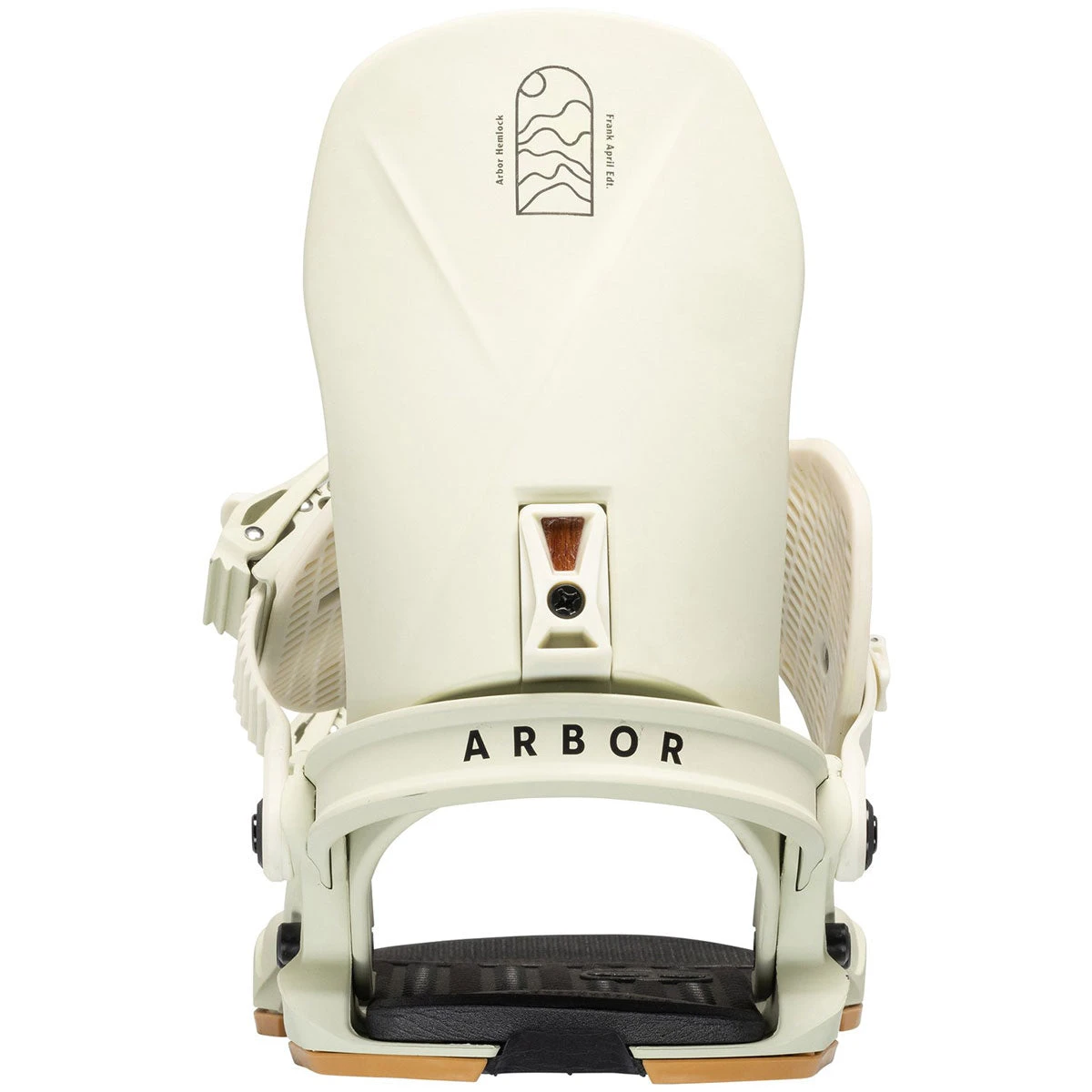 Arbor Hemlock 2024 Snowboard Bindings - Frank April 5 Arbor Hemlock 2024 Snowboard Bindings - Frank April - Image 4