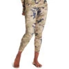 Burton Womens Midweight Pant Snowboard Base Layer - Martini Olive Terra Camo