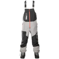 Thirty Two Spring Break Powder Bib Snowboard Pants - Gravel -JD Snowboards Shop 194691275110 4