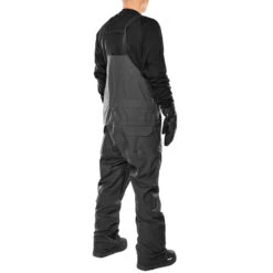 Thirty Two Basement Bib 2023 Snowboard Pants - Black -JD Snowboards Shop 194691276056 3
