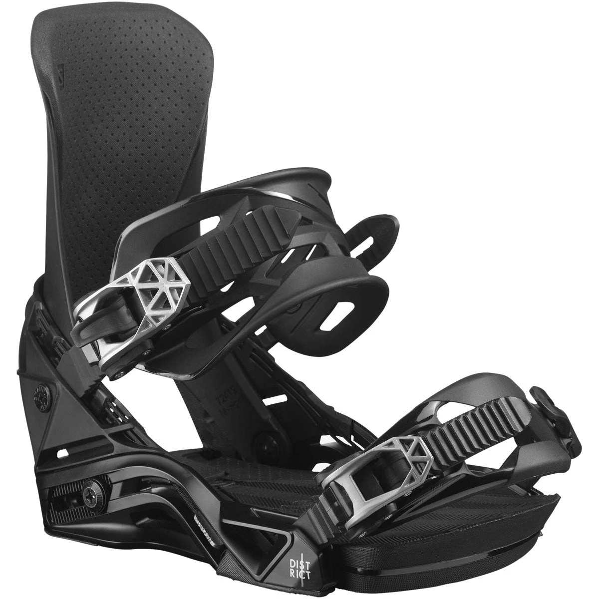Salomon District Snowboard Bindings - Black 4 Salomon District Snowboard Bindings - Black - Image 2