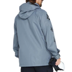 Volcom Iconic Stone Snowboard Jacket - Dark Grey -JD Snowboards Shop 196134089933 3
