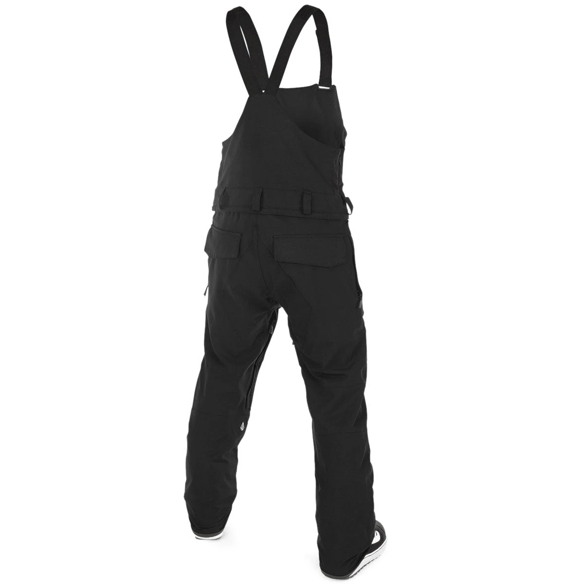 Volcom Roan Bib Overall Snowboard Pants - Black 4 Volcom Roan Bib Overall Snowboard Pants - Black - Image 2
