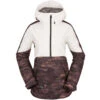 Volcom Womens Mirror Pullover Snowboard Jacket - Dusk Camo -JD Snowboards Shop 196134094227 1
