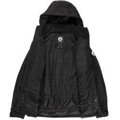 Volcom 2836 Insulated Snowboard Jacket - Black -JD Snowboards Shop 196134107996 4