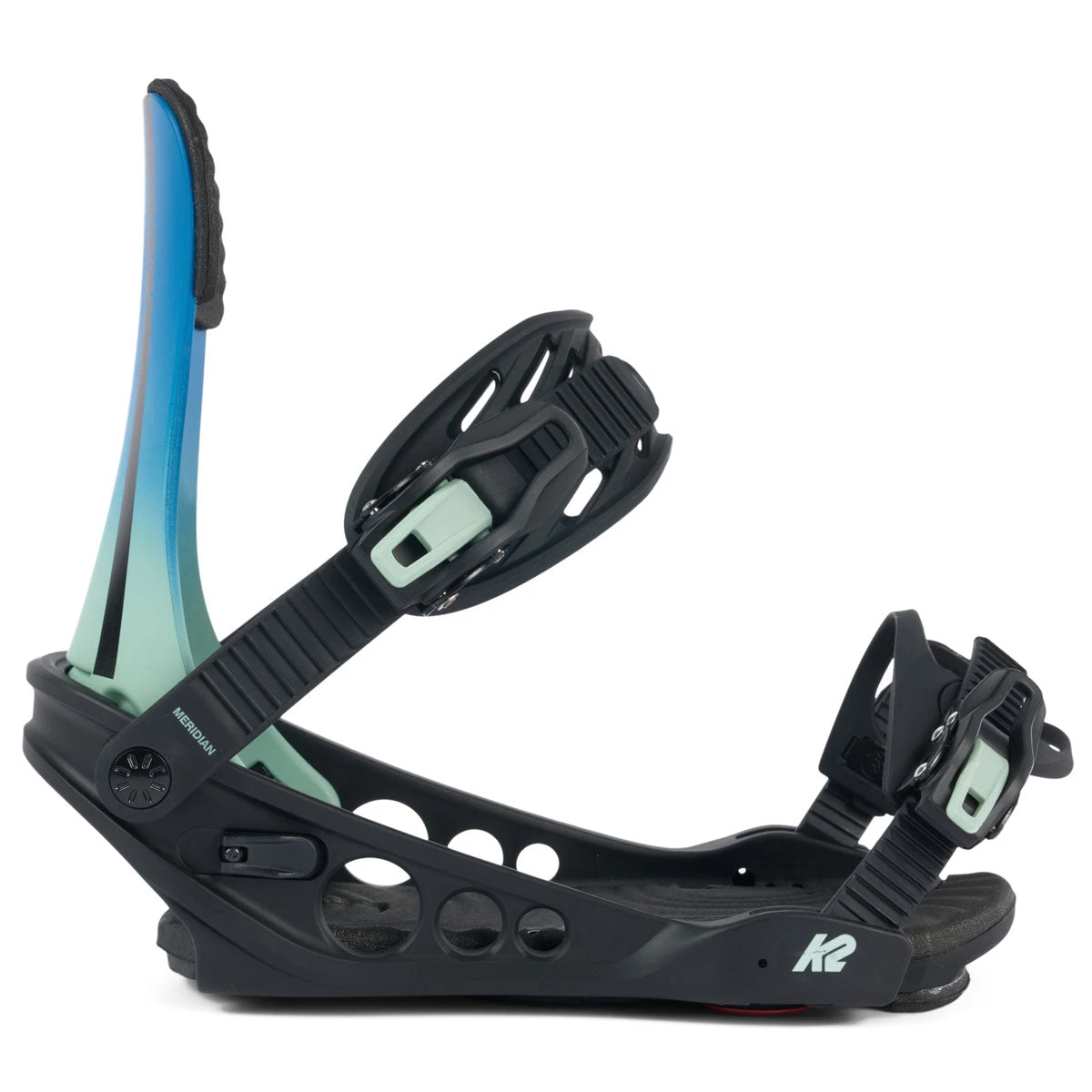 K2 Womens Meridian 2024 Snowboard Bindings - Fade 5 K2 Womens Meridian 2024 Snowboard Bindings - Fade - Image 3