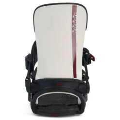 K2 Womens Meridian 2024 Snowboard Bindings - Black/White -JD Snowboards Shop 196222123594 4
