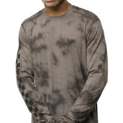 Vans Classic Merino Long Sleeve Crew Snowboard Base Layer - Black -JD Snowboards Shop 196244963529 3