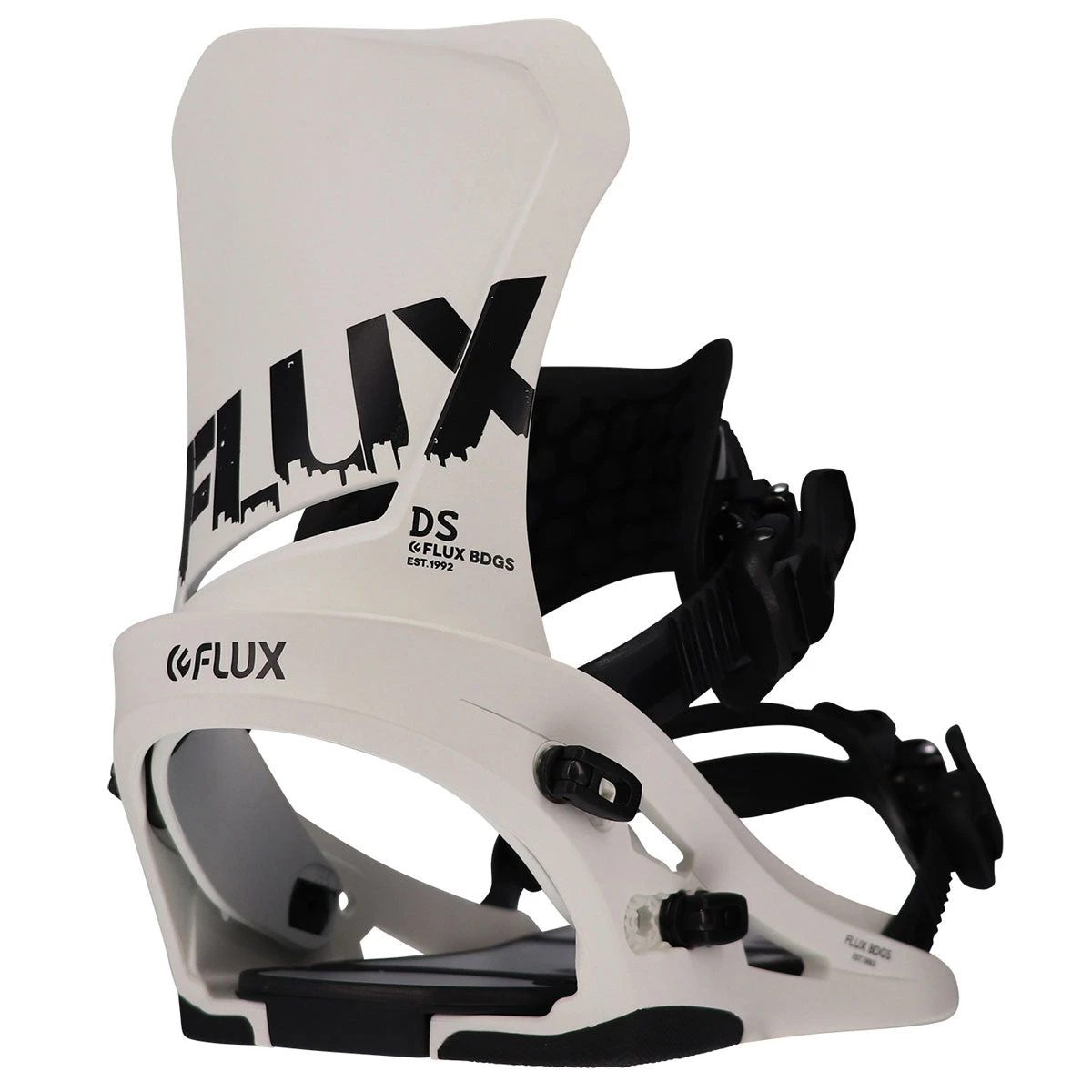 Flux DS 2023 Snowboard Bindings - White 3 Flux DS 2023 Snowboard Bindings - White