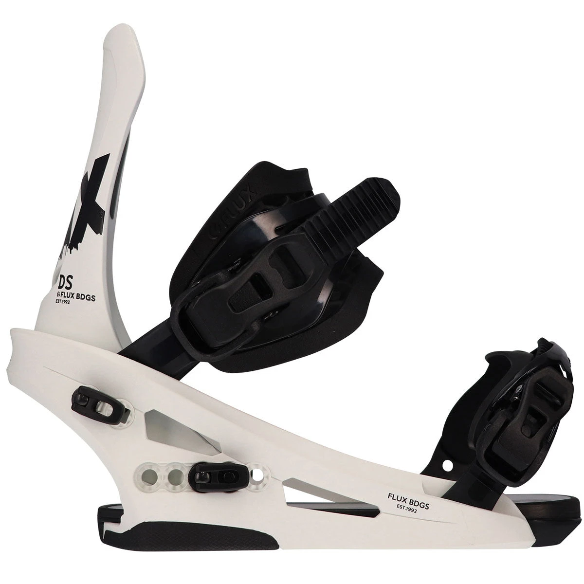 Flux DS 2023 Snowboard Bindings - White 6 Flux DS 2023 Snowboard Bindings - White - Image 4