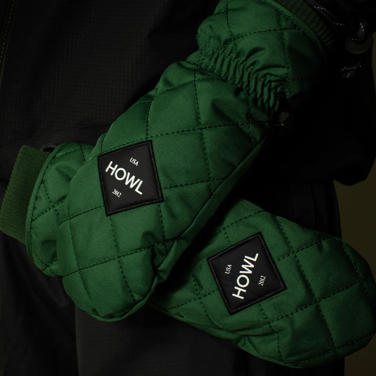 Howl Jed Mitt Snowboard Gloves - Sage 4 Howl Jed Mitt Snowboard Gloves - Sage - Image 2