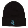 Santa Cruz Screaming Hand Long Shoreman Beanie - Black -JD Snowboards Shop 659641918009 1