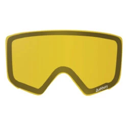 Ashbury Arrow Black Triangle Snowboard Goggles - Silver Mirror/Yellow Spare -JD Snowboards Shop 729920639090 3