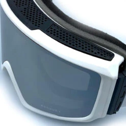 Ashbury Arrow White Triangle Snowboard Goggles - Silver Mirror/Yellow Spare 8 Ashbury Arrow White Triangle Snowboard Goggles - Silver Mirror/Yellow Spare -JD Snowboards Shop 729920639113 3