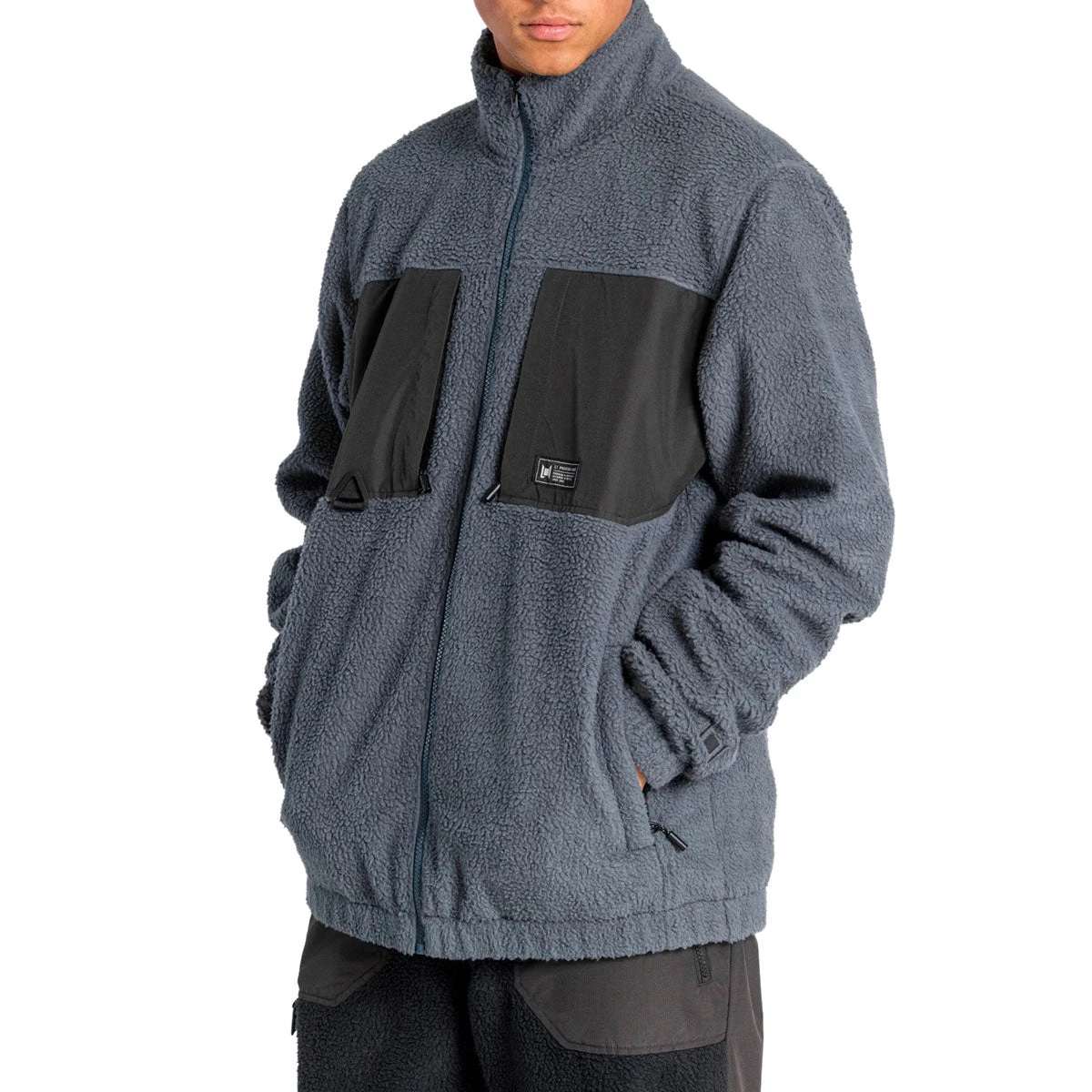 L1 Onyx Fleece 2023 Snowboard Jacket - Slate/Phantom 3 L1 Onyx Fleece 2023 Snowboard Jacket - Slate/Phantom