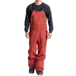 L1 Sentinal Bib 2023 Snowboard Pants - Rust