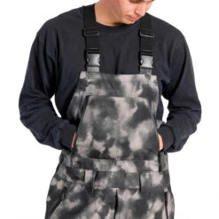 L1 Sentinal Bib 2023 Snowboard Pants - Tie Dye Camo -JD Snowboards Shop 7630221831119 3