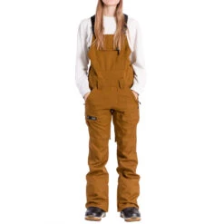 L1 Womens Loretta Overall 2023 Snowboard Pants - Amber