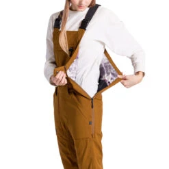 L1 Womens Loretta Overall 2023 Snowboard Pants - Amber -JD Snowboards Shop 7630221834783 3