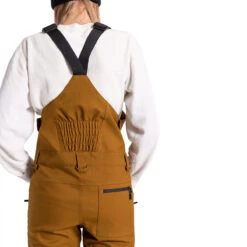 L1 Womens Loretta Overall 2023 Snowboard Pants - Amber -JD Snowboards Shop 7630221834783 4