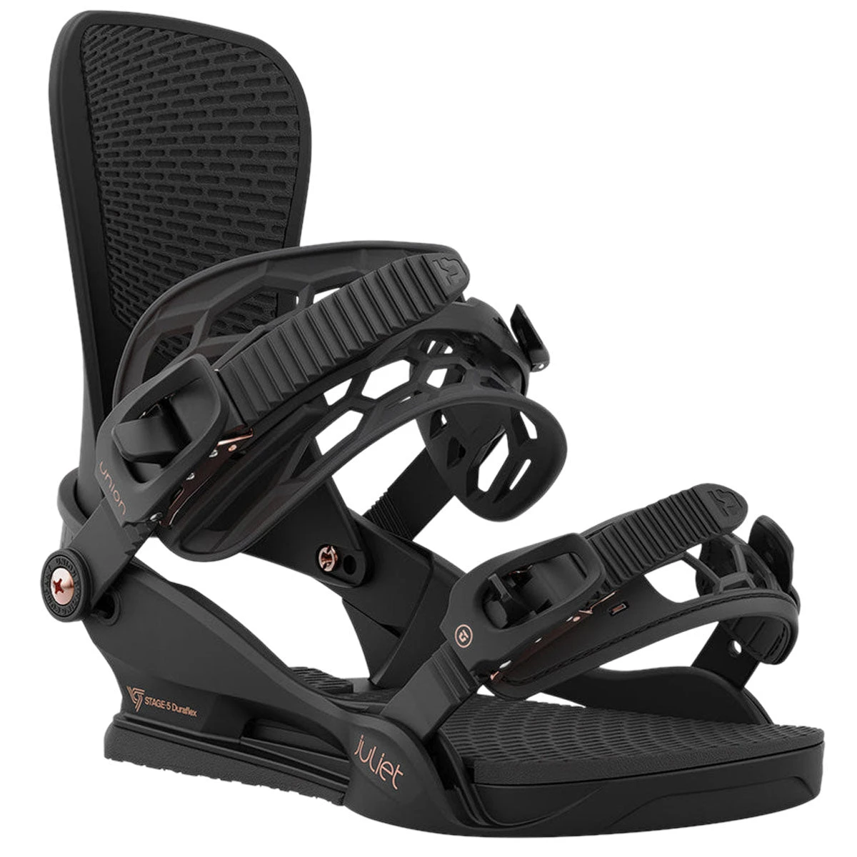 Union Womens Juliet 2023 Snowboard Bindings - Black 4 Union Womens Juliet 2023 Snowboard Bindings - Black - Image 2