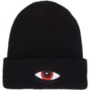 Toy Machine Sect Eye Dock Beanie - Black -JD Snowboards Shop 827059265309 1