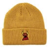 Toy Machine Sketch Monster Beanie - Mustard 2 Toy Machine Sketch Monster Beanie - Mustard -JD Snowboards Shop 827059384710 1