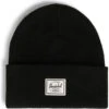 Herschel Supply Elmer Beanie - Black -JD Snowboards Shop 828432216796 1