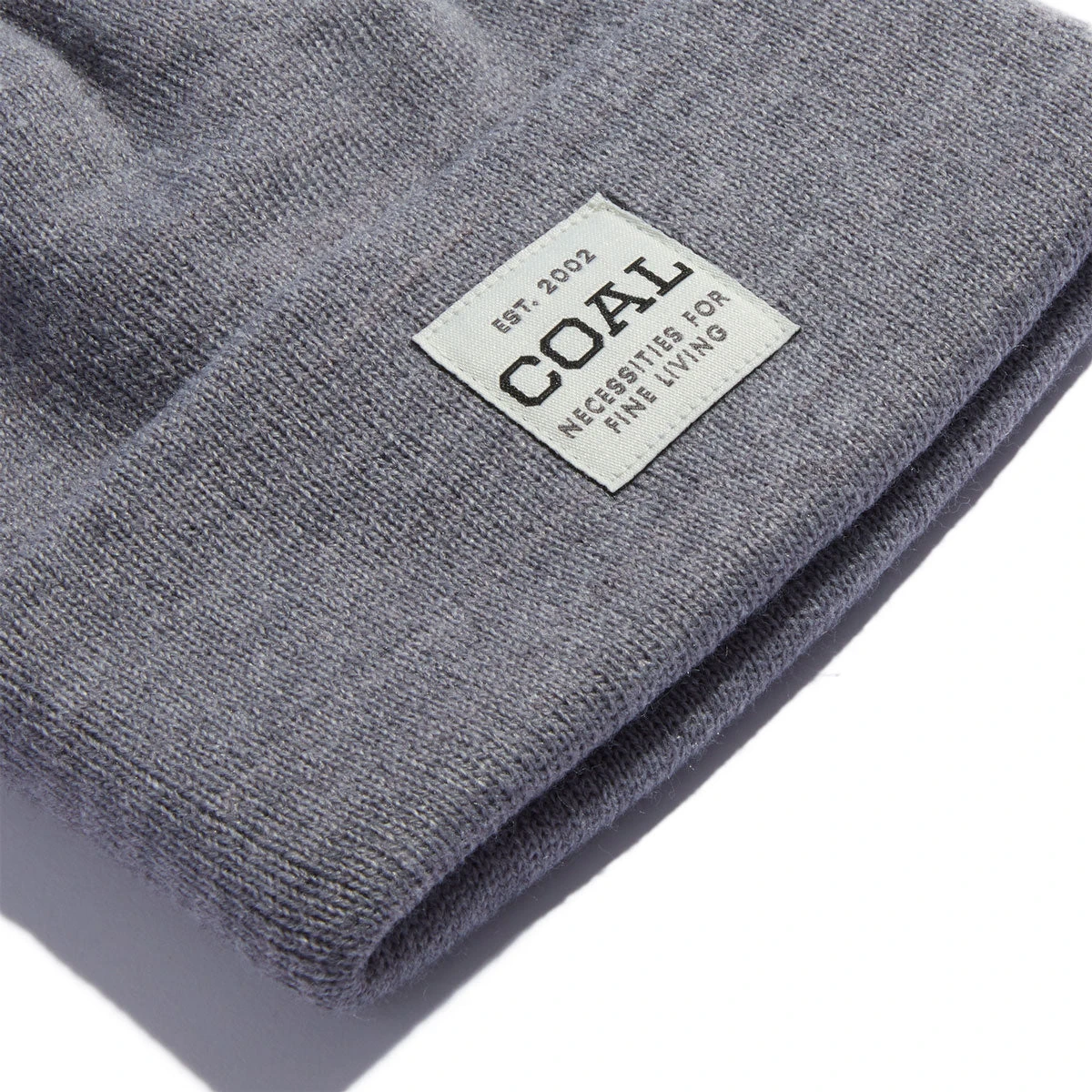 Coal The Uniform Mid Beanie - Heather Grey 4 Coal The Uniform Mid Beanie - Heather Grey - Image 2