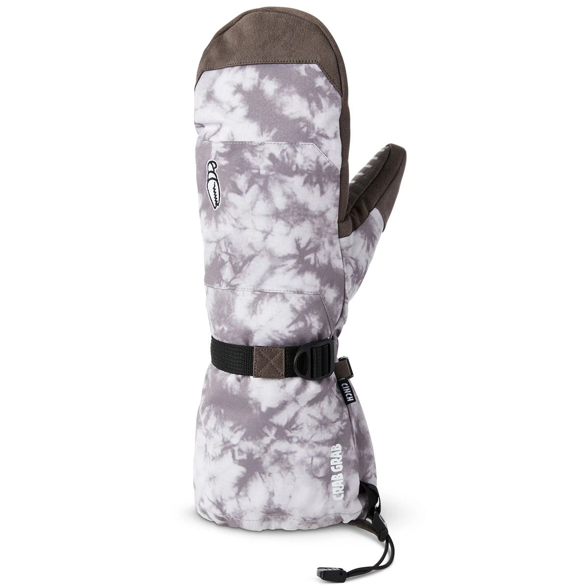 Crab Grab Cinch Mitt Snowboard Gloves - Grey Tie Dye 3 Crab Grab Cinch Mitt Snowboard Gloves - Grey Tie Dye