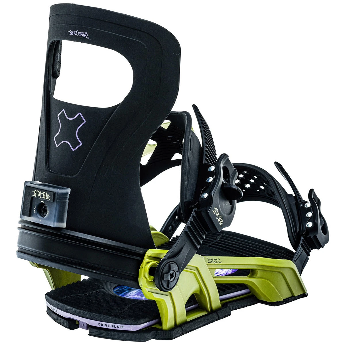 Bent Metal Logic 2023 Snowboard Bindings - Green 3 Bent Metal Logic 2023 Snowboard Bindings - Green