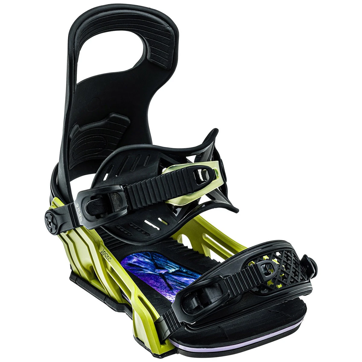 Bent Metal Logic 2023 Snowboard Bindings - Green 4 Bent Metal Logic 2023 Snowboard Bindings - Green - Image 2