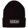 Zero Bold Patch Beanie - Black -JD Snowboards Shop 847418025825 1