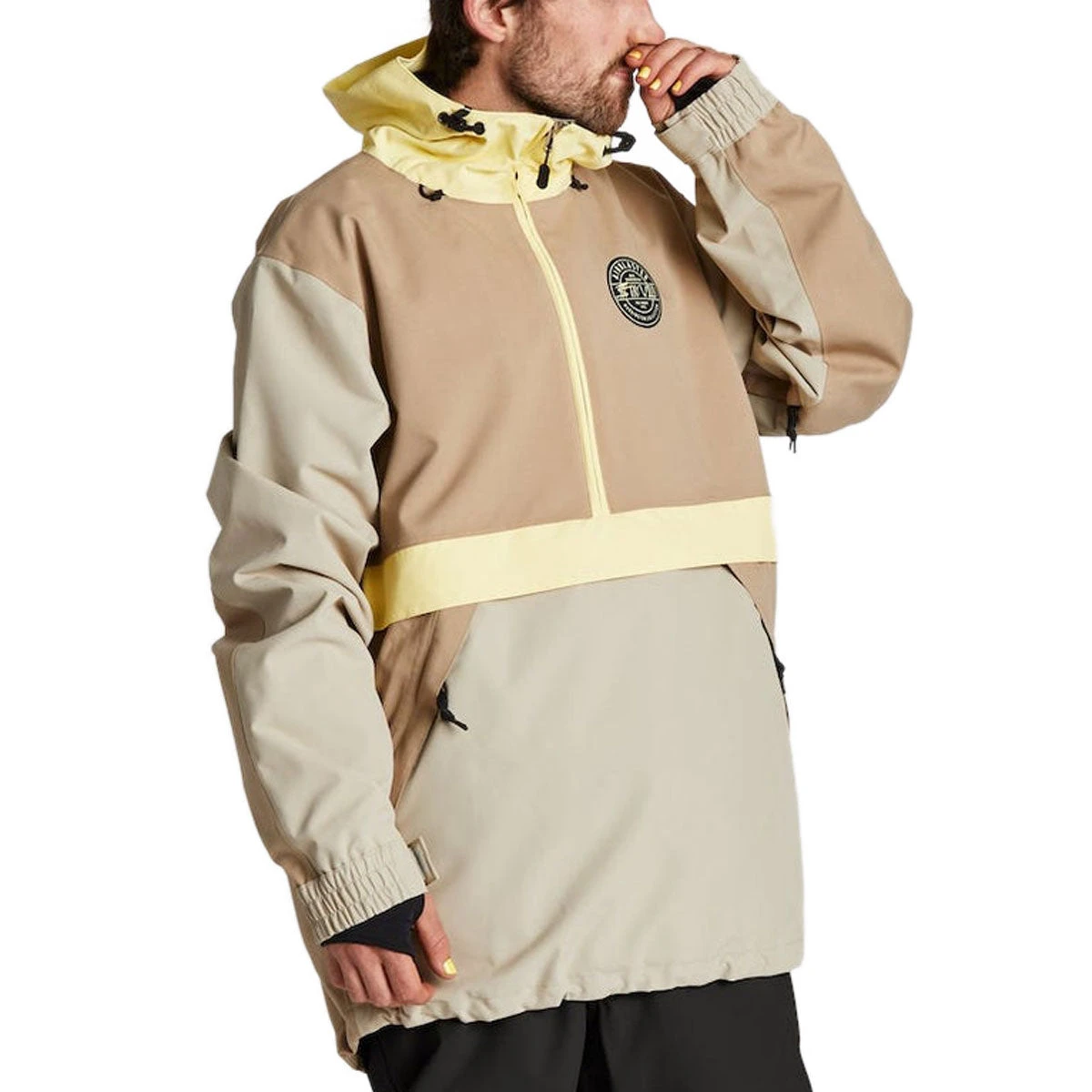 Airblaster Max Trenchover Snowboard Jacket - Max Chinchilla 3 Airblaster Max Trenchover Snowboard Jacket - Max Chinchilla