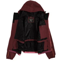 Airblaster Womens Lady Revert Snowboard Jacket - Plum/Magenta -JD Snowboards Shop 847678186670 3