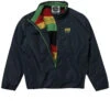Airblaster Double Puff Snowboard Jacket - Max Rasta Stripe -JD Snowboards Shop 847678189688 1