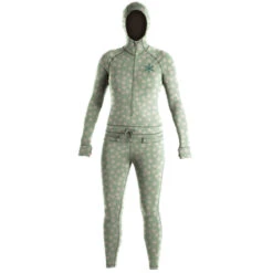 Airblaster Womens Classic Ninja Suit Snowboard Base Layer - Mint Daisey