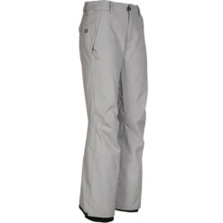686 Womens Standard Shell Snowboard Pants - Light Grey -JD Snowboards Shop 883510354364 3