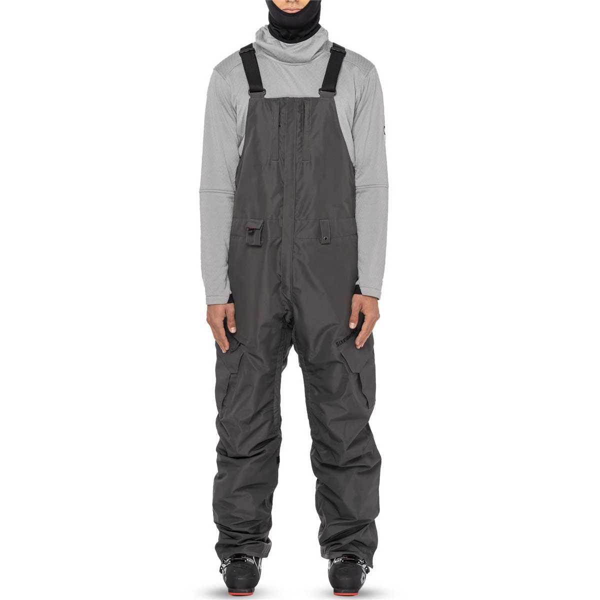686 Smarty 3-In-1 Cargo Bib Snowboard Pants - Charcoal 3 686 Smarty 3-In-1 Cargo Bib Snowboard Pants - Charcoal