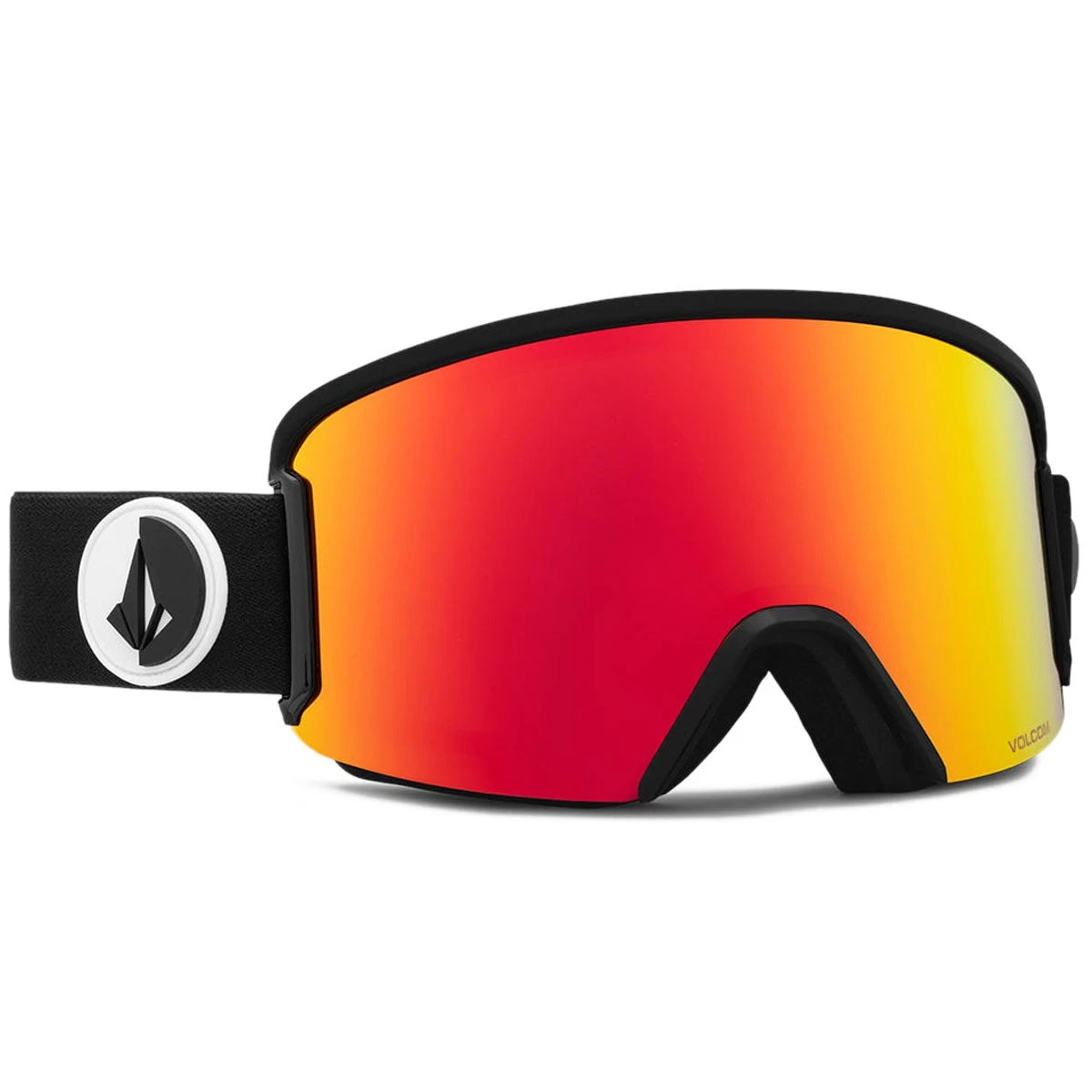 Volcom Garden Snowboard Goggles - Gloss Black/Red Chrome 5 Volcom Garden Snowboard Goggles - Gloss Black/Red Chrome - Image 3