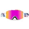 Volcom Garden Snowboard Goggles - Nebula/Pink Chrome -JD Snowboards Shop 884932380207 1