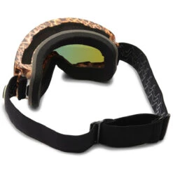 Volcom Odyssey Snowboard Goggles - Giraffe/Black/Gold Chrome -JD Snowboards Shop 884932380320 4