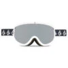Volcom Footprints Snowboard Goggles - White Rerun/Silver Chrome 1 Volcom Footprints Snowboard Goggles - White Rerun/Silver Chrome -JD Snowboards Shop 884932380597 1