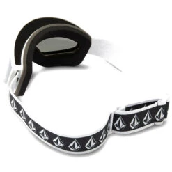Volcom Footprints Snowboard Goggles - White Rerun/Silver Chrome -JD Snowboards Shop 884932380597 4