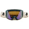 Volcom Garden Snowboard Goggles - Party Pink/Slate Blue/Purple Chrome -JD Snowboards Shop 884932381358 1