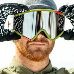 Electric Roteck Snowboard Goggles - Matte Evergreen/Fume Silver 7 Electric Roteck Snowboard Goggles - Matte Evergreen/Fume Silver -JD Snowboards Shop 884932385790 3